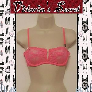 Victorias Secret New Hot Pink Balconette Bra 34B